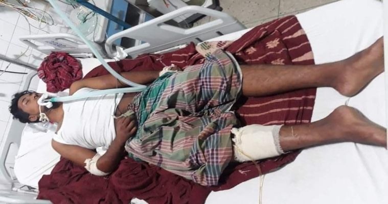 গজারিয়ায় দলীয় প্রভাবের শিকার যুবক মিম মৃত্যুর সাথে পাঞ্জা লড়ছে