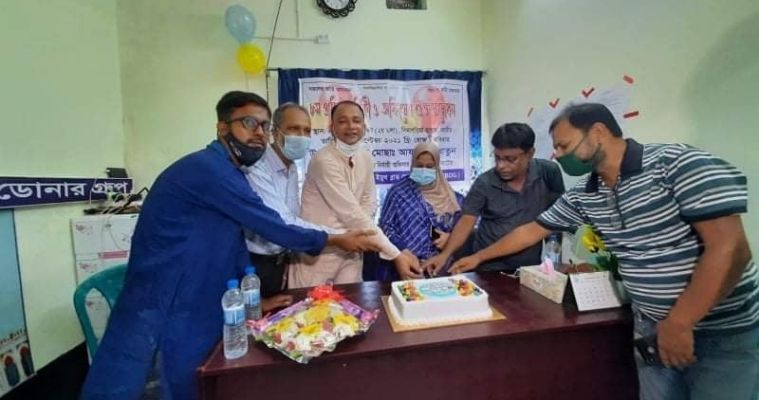 নাটোরে ইয়্যুথ ব্লাড ডোনার গ্রুপের অফিস উদ্বোধন