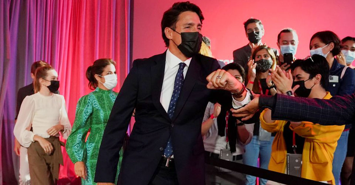 টানা তৃতীয়বার ক্ষমতায় ট্রুডো