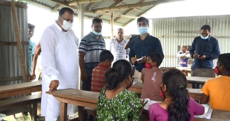 চরাঞ্চলের শিক্ষা কার্যক্রম পরিদর্শন করলেন প্রাথমিক ও গণশিক্ষা প্রতিমন্ত্রী