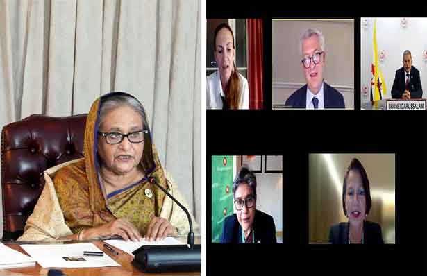 ‘অতি জরুরি’ ভিত্তিতে রোহিঙ্গা প্রত্যাবাসনের দাবি প্রধানমন্ত্রীর