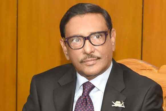 জনগণকে সঙ্গে নিয়ে বিএনপি’র বিশৃঙ্খলার জবাব দেওয়া হবে : ওবায়দুল কাদের