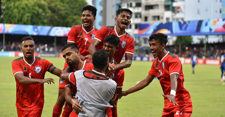 শ্রীলঙ্কাকে হারিয়ে সাফে বাংলাদেশের শুভ সূচনা