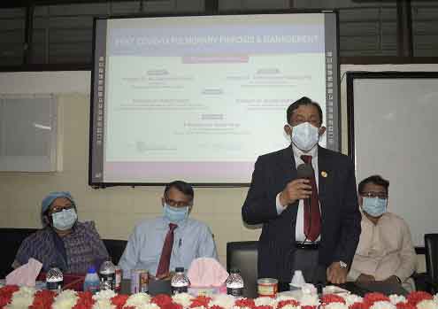 বিএসএমএমইউ’র গবেষণা: করোনা পরবর্তী  ৪০ শতাংশ রোগীর জটিলতা দেখা যাচ্ছে