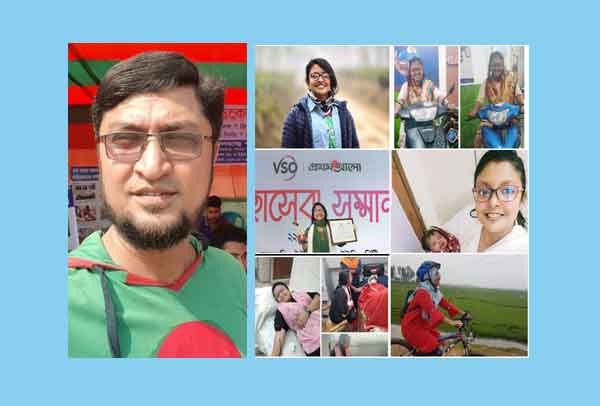 ইঞ্জিনিয়ার নাছিরের সেই মোটর সাইকেল পাচ্ছেন মানবিক স্বাস্থ্যকর্মী সানজানা শিরিন