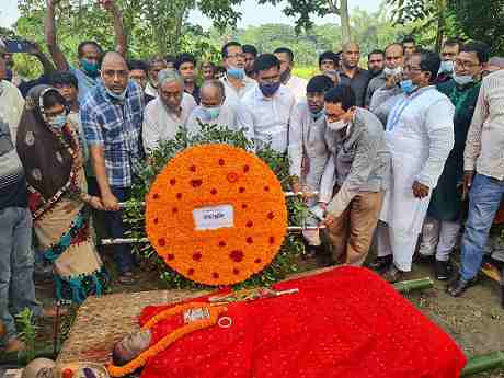 চির নিদ্রায় শায়িত হলেন প্রবীণ আওয়ামীলীগ নেতা বিপুল ঘোষের স্ত্রী স্মৃতি কণা ঘোষ