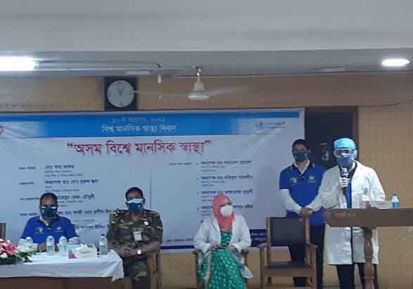নানা আয়োজনে স্যার সলিমুল্লাহ মেডিকেলে বিশ্ব মানসিক স্বাস্থ্য দিবস পালিত