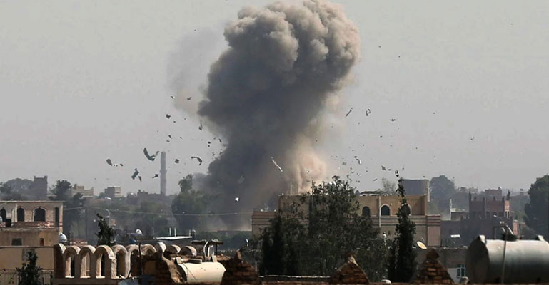 ইয়েমেনে সৌদি জোটের হামলা, নিহত ১৬০