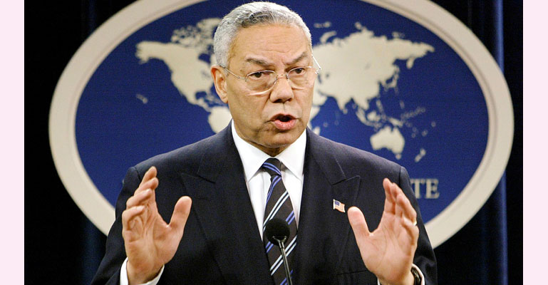 সাবেক মার্কিন পররাষ্ট্রমন্ত্রী কলিন পাওয়েলের মত্যু