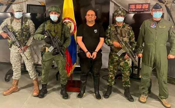 কলম্বিয়ার দুর্ধর্ষ মাদক কারবারি গ্রেফতার