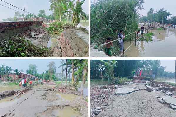 আকস্মিক বন্যায় স্বপ্ন এক নিমিষেই ধূলিসাৎ!