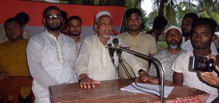 মোড়েলগঞ্জে নৌকা প্রতিকের  নির্বাচনী পথসভা অনুষ্ঠিত