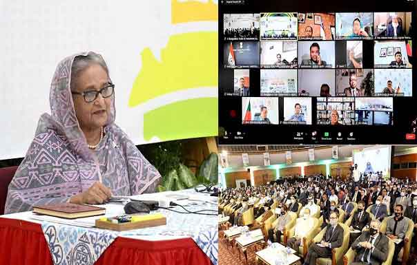 সারাবিশ্বের ব্যবসায়িক যোগাযোগের সেতুবন্ধন গড়বে বাংলাদেশ : প্রধানমন্ত্রী