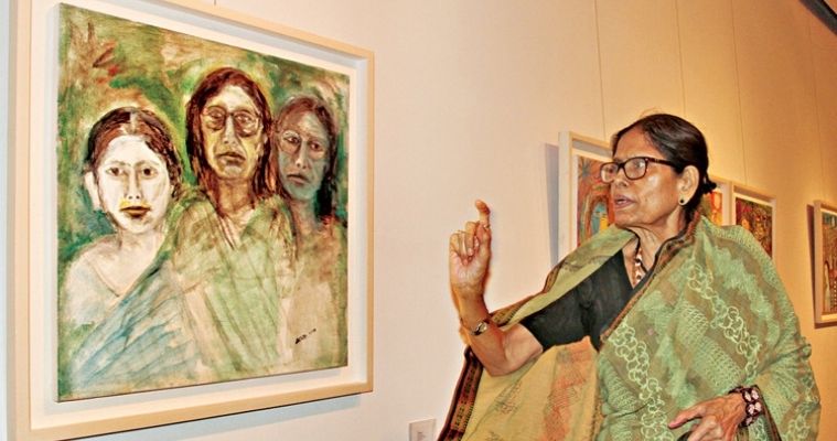 চিত্রশিল্পী তাহেরা খানম মারা গেছেন