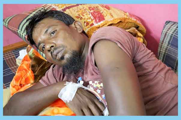 বাংলাদেশ সীমান্তে ঢুকে রুহুল আমিনকে নির্যাতন করেছে বিএসএফ