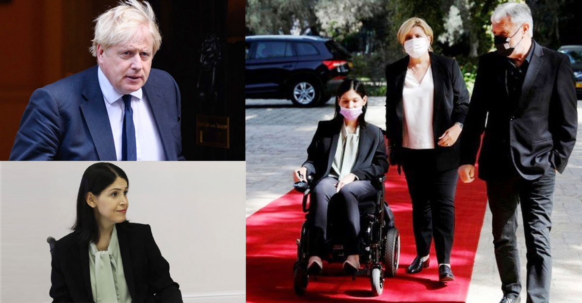 ইসরায়েলি সেই মন্ত্রীর কাছে ক্ষমা চাইলেন যুক্তরাজ্যের প্রধানমন্ত্রী