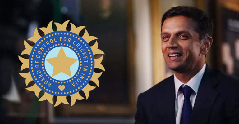 ভারতীয় ক্রিকেট দলের নতুন কোচ রাহুল দ্রাবিড়
