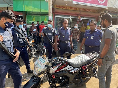 নোয়াখালীতে ১৪ ইউপিতে নির্বাচন: আটক ২,অর্ধশতাধিক মোটরসাইকেল জব্দ