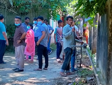 চৌদ্দগ্রামে দেড় কিলোমিটার দীর্ঘ অবৈধ গ্যাস সংযোগ বিচ্ছিন্ন