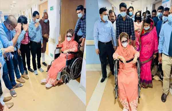 চিকিৎসার জন্য খালেদা জিয়াকে বিদেশে নেয়ার পক্ষে শত নাগরিক