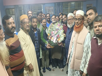 দিনাজপুর জেলা মটর পরিবহন শ্রমিক ইউনিয়নের আহবায়ক কমিটির দায়িত্ব হস্তান্তর