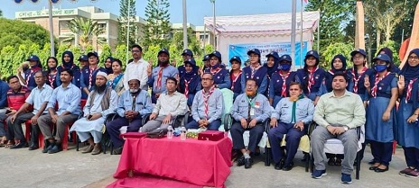 পবিপ্রবিতে রোভার ও গার্ল-ইন রোভার স্কাউট সহচরদের দীক্ষা গ্ৰহণ