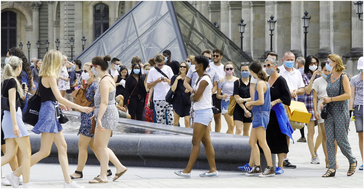 ফ্রান্সে করোনার পঞ্চম ঢেউ বিদ্যুতের গতিতে আঘাত হেনেছে