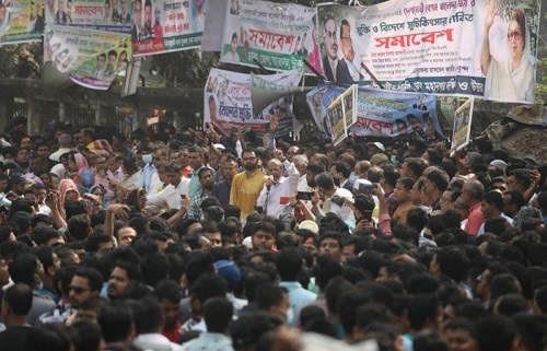 উন্নত চিকিৎসার দাবি শুধু বিএনপির নয়, ১৬ কোটি মানুষের
