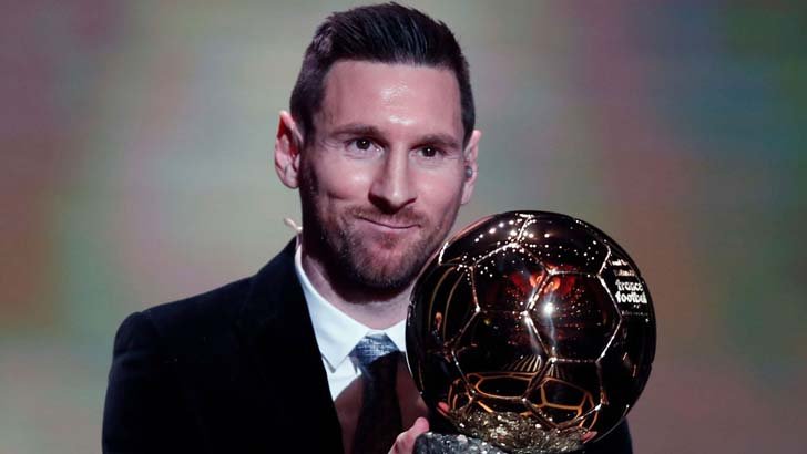 মেসির সপ্তম ব্যালন ডি’অর জয়