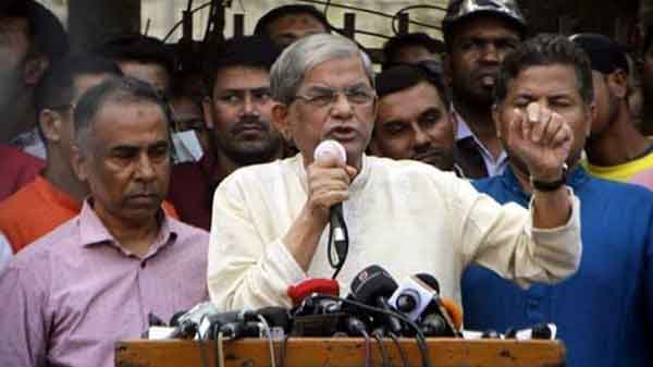 দেশনেত্রীকে বিদেশে পাঠিয়ে চিকিৎসার সুযোগ করে দিন : ফখরুল