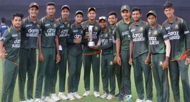 ভারতকে হারিয়ে ত্রিদেশীয় সিরিজে চ্যাম্পিয়ন বাংলাদেশ যুব দল