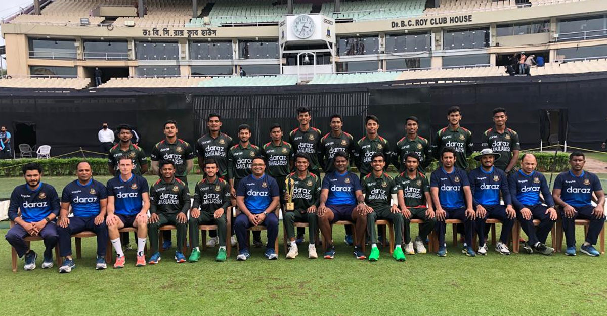 যুব বিশ্বকাপের জন্য ১৫ সদস্যের দল ঘোষণা করেছে বাংলাদেশ