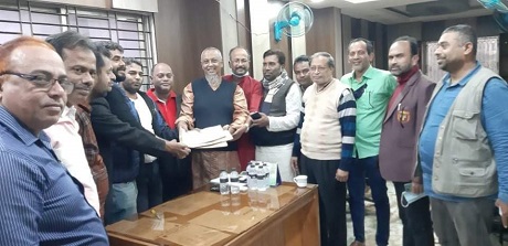 বাগেরহাট প্রেসক্লাব নির্বাচনে মনোনয়নপত্র জমা