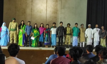 বিজয়ের মাসে তিতুমীর কলেজে মঞ্চায়িত হলো ‘১৯৭১’ ও ‘ঝিনুক’