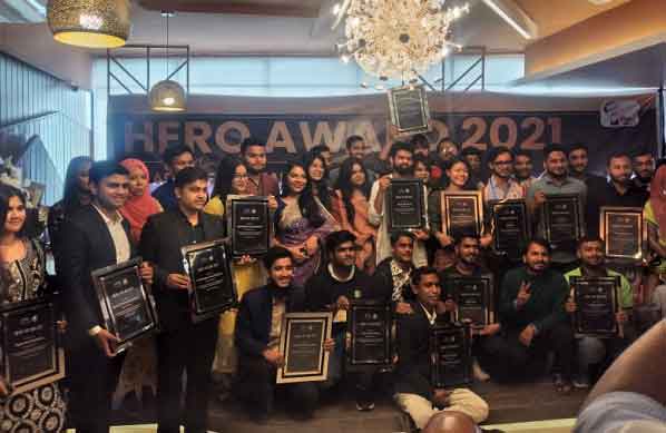 আরভী ফাউন্ডেশনের উদ্যোগে ২০টি সংগঠনকে “হিরো অ্যাওয়ার্ড” সম্মাননা প্রদান