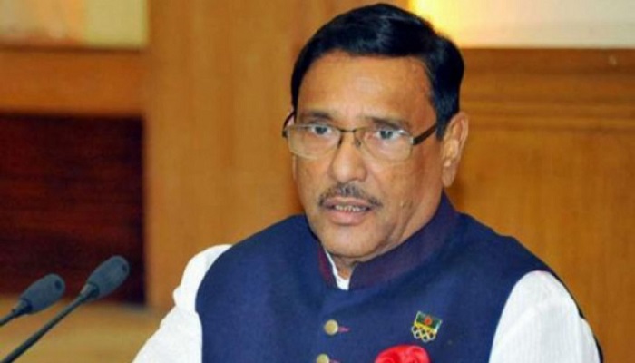 ওবায়দুল কাদের এখন অনেকটাই সুস্থ