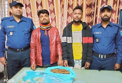 ফরিদপুরে মসজিদের ইমাম সেজে মাদক ব্যবসা, আটক ২