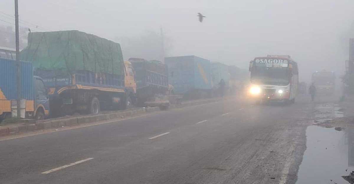 ঘন কুয়াশা: দৌলতদিয়া-পাটুরিয়ায় ফেরি চলাচল বন্ধ