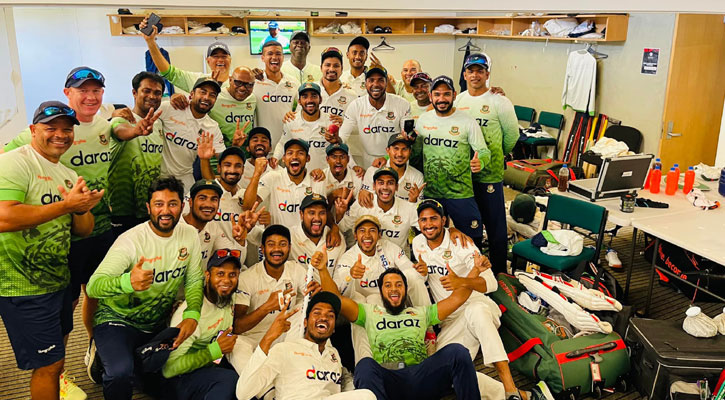 কিউইদের হারিয়ে বড় লাফে ভারত-পাকিস্তানের পরই বাংলাদেশ