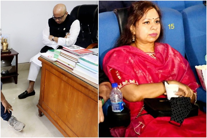 থানায় অস্ত্র জমা দিলেন ডা. মুরাদ হাসান ও তার স্ত্রী