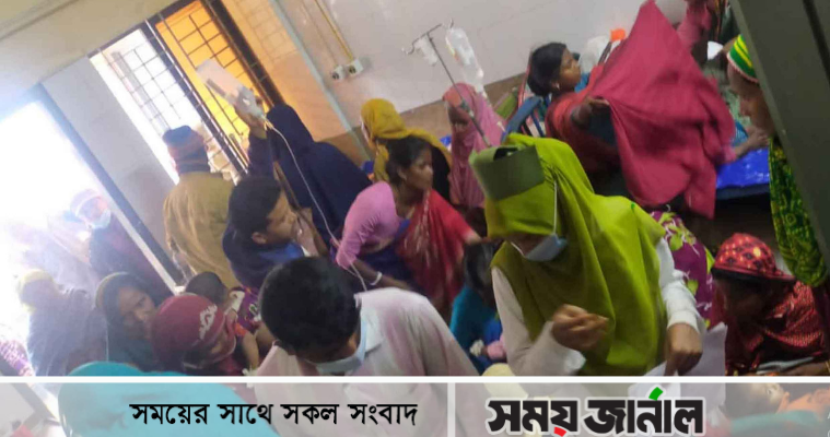 কুড়িগ্রামে ডায়রিয়া ওয়ার্ডে বেড সংখ্যার ৫ গুণ রোগী
