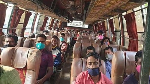 যত আসন তত যাত্রী: বিআরটিএ