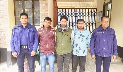 ফরিদপুরে চোর চক্রের ৩ সদস্য আটক