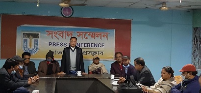 সাতক্ষীরায় সাংবাদিক নির্যাতনের ঘটনায় প্রতিবাদ সমাবেশ