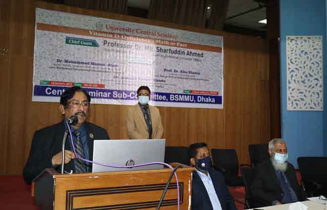 মানুষের রোগ প্রতিরোধমূলক গবেষণায় মনোযোগী হন : উপাচার্য অধ্যাপক ডা. শারফুদ্দিন