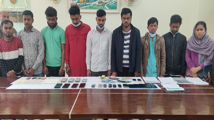 প্রশ্নফাঁসের ঘটনায় উপজেলা ভাইস চেয়ারম্যানসহ গ্রেফতার ১০