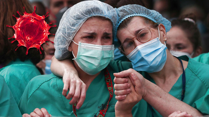 বিশ্বে করোনায় আরও ৬ হাজারের বেশি মৃত্যু, শনাক্ত ২৮ লাখ