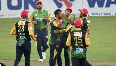 জয়ের খাতা খুললো ঢাকা