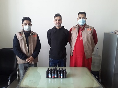 ফরিদপুরে ফেনসিডিলসহ  গ্রেফতার ২