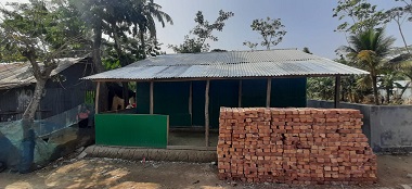 আদলতের নিষেধাজ্ঞা অমান্য করে মোংলায় স্থাপনা তৈরির অভিযোগ